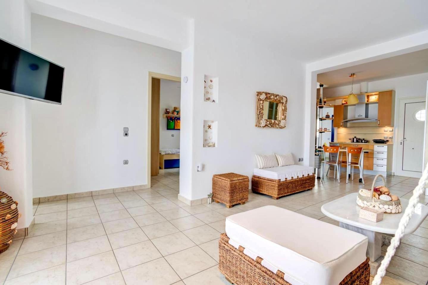 Paros Dream House #Naoussa Parodise Villa Bagian luar foto